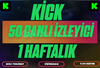 ⭐️KICK 1 HAFTALIK 50 ADET GERÇEK İZLEYİCİ⭐️