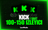 KİCK 1 SAAT 100-150 İZLEYİCİ |HIZLI