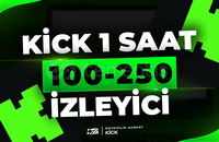 Kick 1 Saat 100-250 Canlı İzleyici - GELİŞİM 