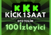 ⭐️KICK 1 Saat 100 GERÇEK İZLEYİCİ (OTO)⭐️