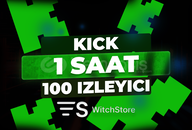 ⭐KİCK 1 SAAT 100 İZLEYİCİ⭐