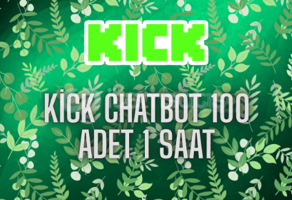 ⭐ KİCK 1 Saat 100 TÜRK Chatbot - ETKİLEŞİM!⭐ ⭐ KİCK 1 Saat 100 TÜRK Chatbot - ETKİLEŞİM!⭐
