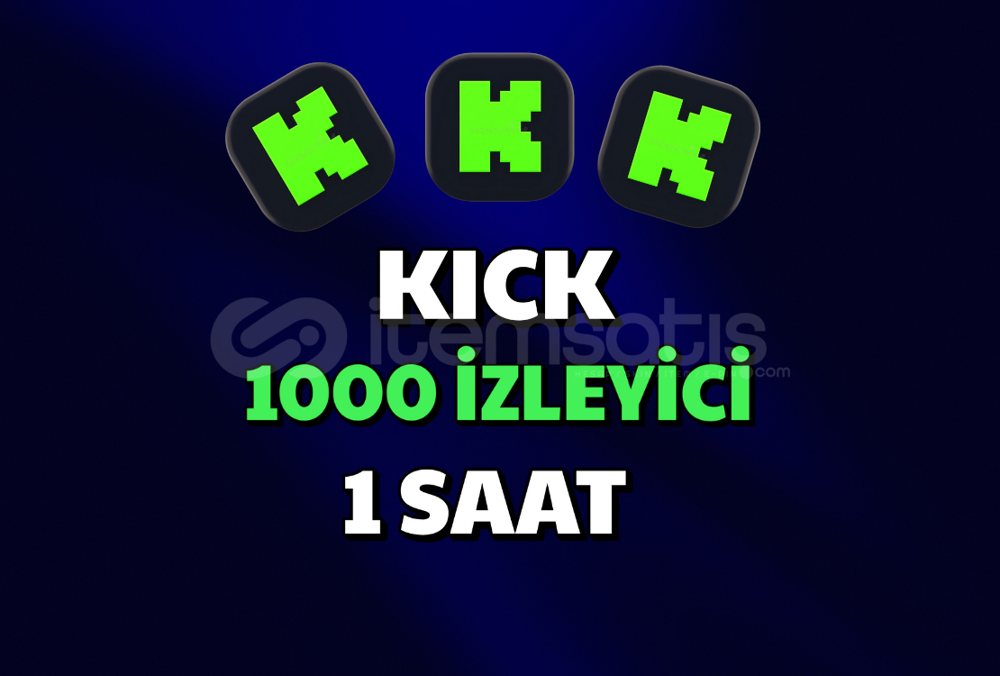 ⭐Kick 1 Saat +1000 Canlı Yayın İzleyici⭐ ⭐Kick 1 Saat +1000 Canlı Yayın İzleyici⭐