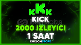 ✨⭐KİCK 1 SAAT 2000 İZLEYİCİ (SORUNSUZ)✨⭐