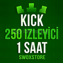 ⭐️KICK 1 SAAT 250 GERÇEK İZLEYİCİ GARANTİLİ⭐️