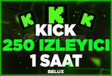 Kick 1 Saat 250 İzleyici