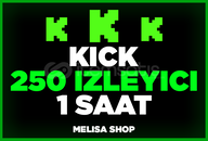 ⭐KİCK 1 SAAT 250 İZLEYİCİ⭐