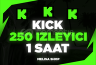 ⭐KİCK 1 SAAT 250 İZLEYİCİ⭐ ⭐KİCK 1 SAAT 250 İZLEYİCİ⭐