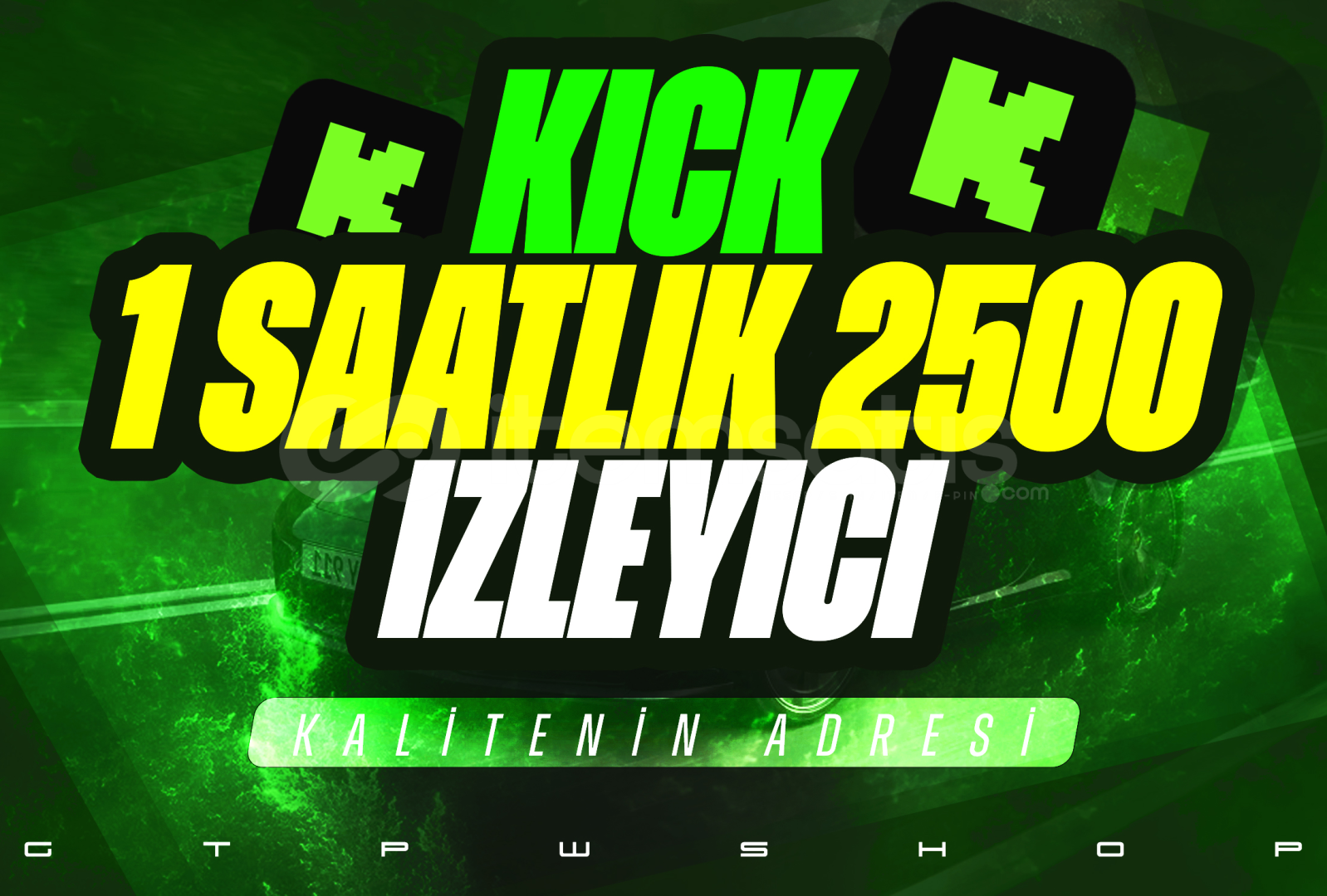 ⭐️KICK 1 SAAT 2500 GERÇEK İZLEYİCİ GARANTİLİ⭐️ ⭐️KICK 1 SAAT 2500 GERÇEK İZLEYİCİ GARANTİLİ⭐️