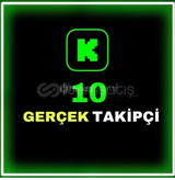 Kick 10 Gerçek Takipçi - Önerilen Kanal Etkili