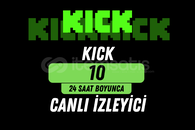 KICK 10 İZLEYİCİ - 24 Saat / HIZLI KICK 10 İZLEYİCİ - 24 Saat / HIZLI
