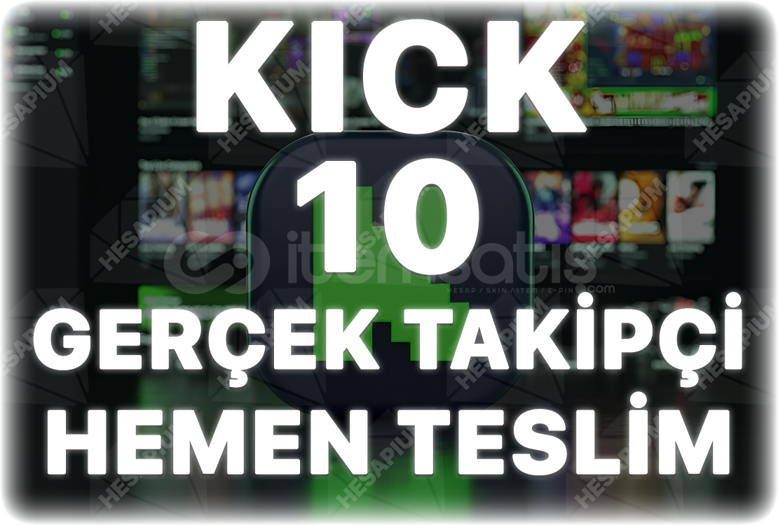 Kick 10 Organik Takipçi - Önerilen Kanal Etkili Kick 10 Organik Takipçi - Önerilen Kanal Etkili