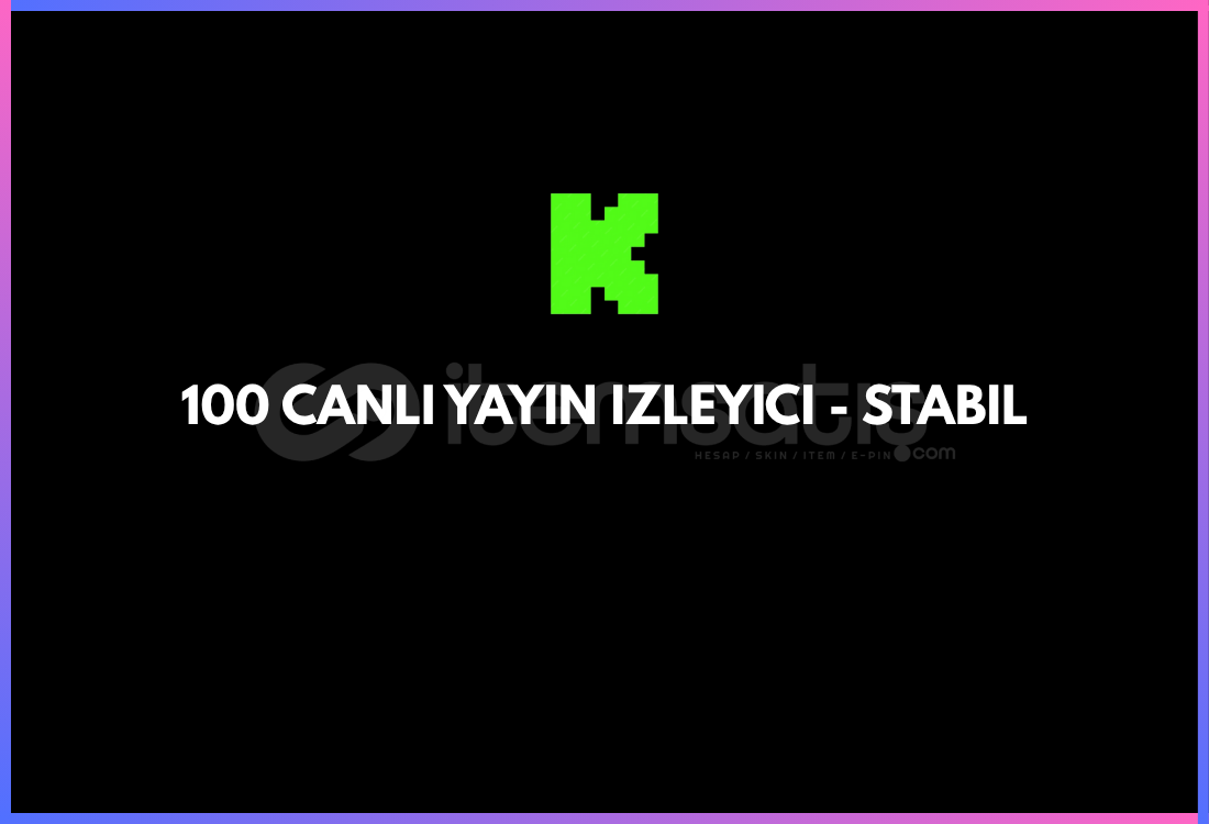 KICK 100 CANLI YAYIN IZLEYICI - 1 AY  KICK 100 CANLI YAYIN IZLEYICI - 1 AY