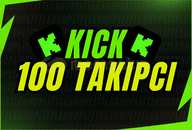 ⭐️KICK 100 GERÇEK TAKİPÇİ [GARANTİLİ]⭐️
