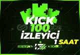 Kick 100 İzleyici 60 Dakika - Öne Çıkarma
