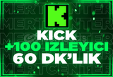 ⭐️KİCK 100 İZLEYİCİ [60DK] | KALİTELİ⭐️