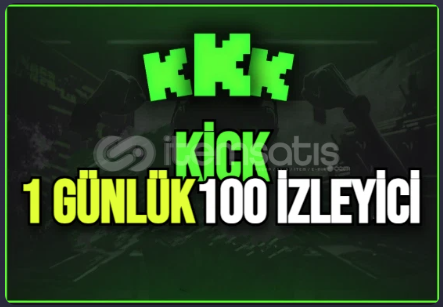 Kick Günlük 100 İzleyici Botu  Kick Günlük 100 İzleyici Botu