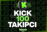 ⭐KICK 100 TAKIPCI⭐