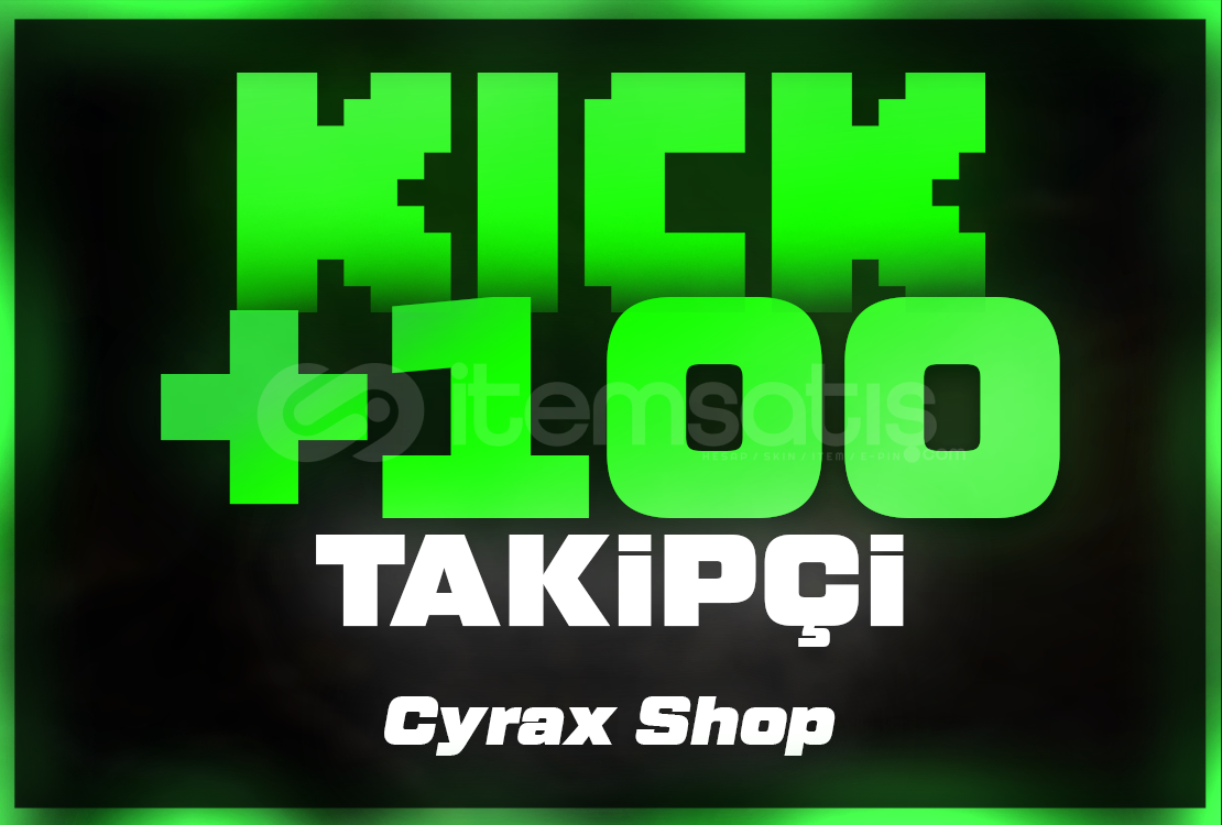 ⭐ Kick 100 Takipçi ⭐ ⭐ Kick 100 Takipçi ⭐