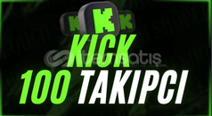 ⭐[GARANTİLİ] KİCK 100 TAKİPÇİ ⭐