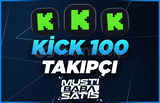 ⭐Kick 100 Takipçi + Garanti⭐