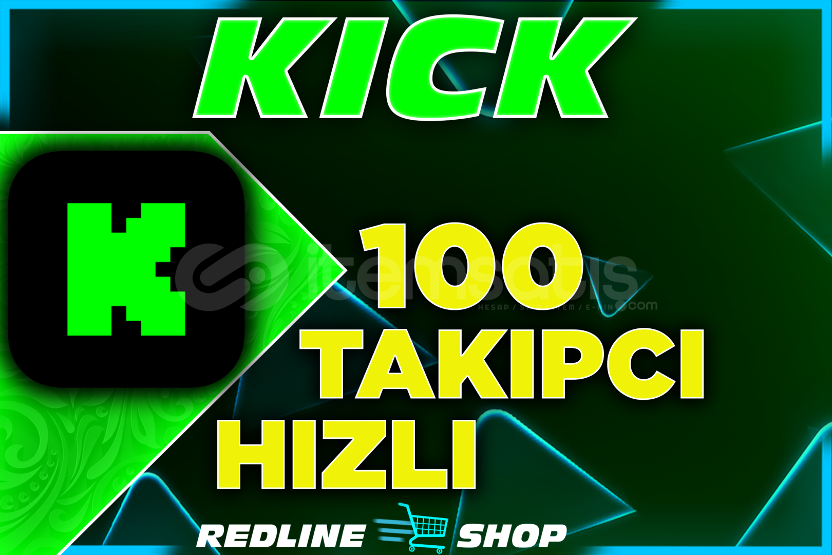 Kick 100 Takipçi | Garantili Kick 100 Takipçi | Garantili