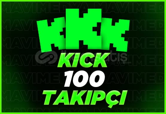 ⭐Kick | 100 Takipçi ⭐ KALICI ⭐ ⭐Kick | 100 Takipçi ⭐ KALICI ⭐