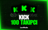 KİCK 100 TAKİPÇİ |KALİTELİ 