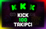 ⭐KİCK 100 TAKİPÇİ |KALİTELİ⭐