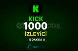 ⭐KICK 1000 ADET İZLEYİCİ(5 DAKİKA ⏲️)