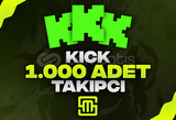 ✨Kick 1.000 Adet Takipçi!