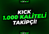 ⭐Kick 1.000 Adet Takipçi!