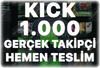 Kick 1.000 Gerçek Takipçi - Önerilen Kanal Etkili