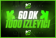 ⭐️KİCK 1000 İZLEYİCİ 60DK [KALİTELİ]⭐️