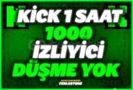 ⭐ [Ana Sayfa Etkili] KİCK 1000 İZLİYİCİ 1 SAAT
