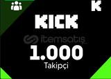 Kick 1000 Takipçi