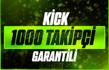 ⭐KİCK 1000 TAKİPÇİ