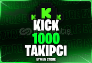 ⭐Kick 1000 Takipçi