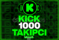 ⭐KICK 1000 TAKIPCI⭐