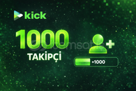 ⭐KİCK 1000 takipçi⭐