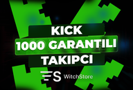 ⭐Kick 1000 Takipçi⭐