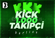 ⭐️[GARANTİLİ] KİCK 1000 TAKİPÇİ 
