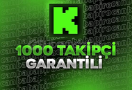 ???? KICK 1000 TAKİPÇİ HİZMETİ GARANTİLİ ????