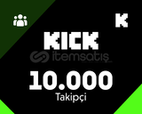 Kick 10000 Takipçi