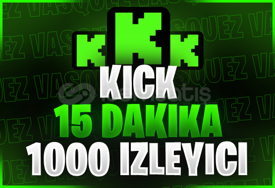 ⭐Kick 15 Dakika +1000 Canlı Yayın İzleyici⭐ ⭐Kick 15 Dakika +1000 Canlı Yayın İzleyici⭐