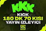 ✨Kick 180 Dk 70 Kişi Yayın İzleyici!
