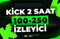 Kick 2 Saat 100-250 Canlı İzleyici - GELİŞİM 