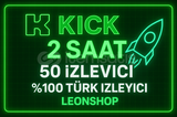 ⭐ KİCK 2 SAAT 50 CANLI YAYIN İZLEYİCİ ⭐