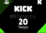 Kick 20 Takipçi