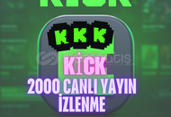 KİCK 2000 ADET İZLİYECİ 